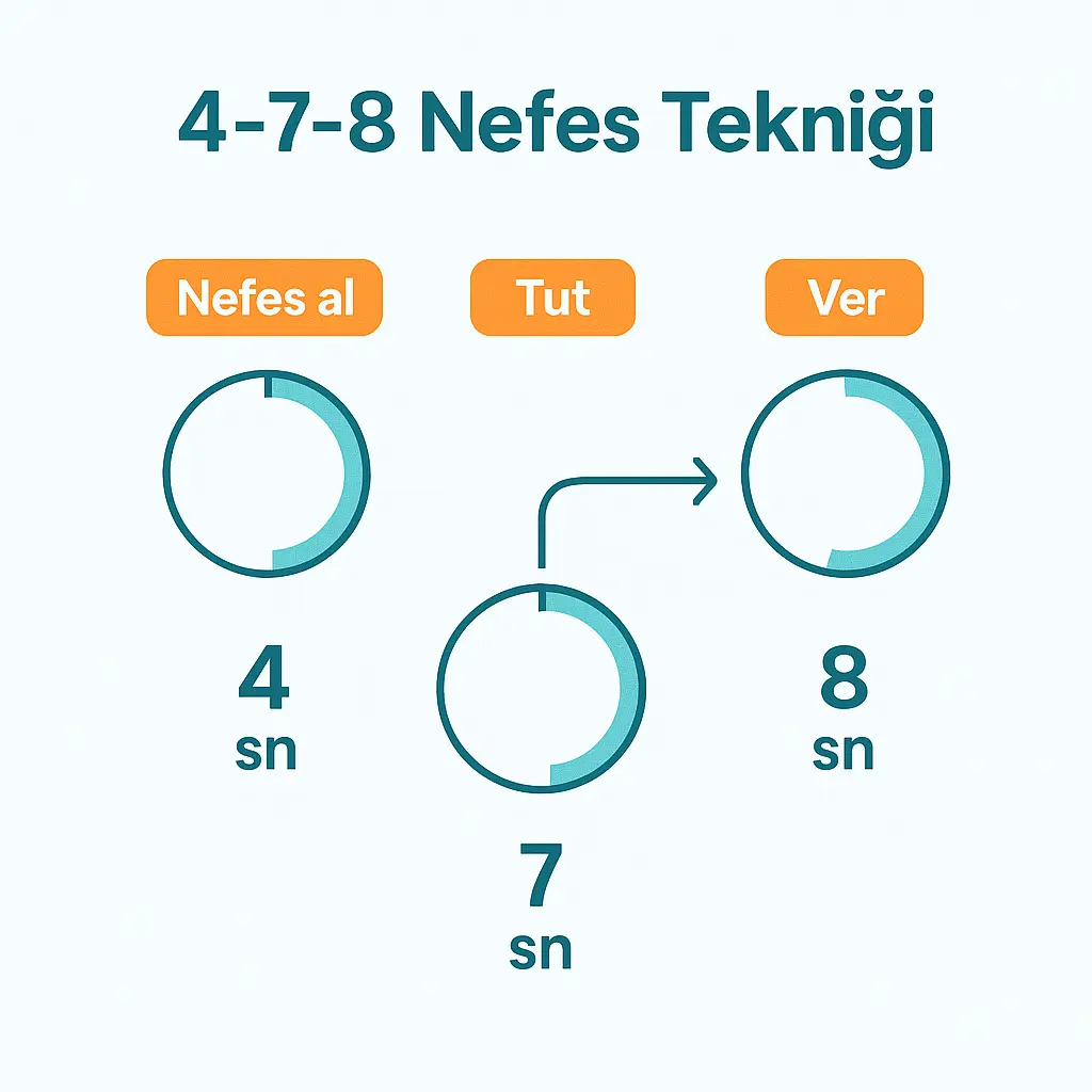 Nefes tekniği ile diş hekimi korkusunun önüne geçilmek amacıyla sakinleşmeye çalışılır.